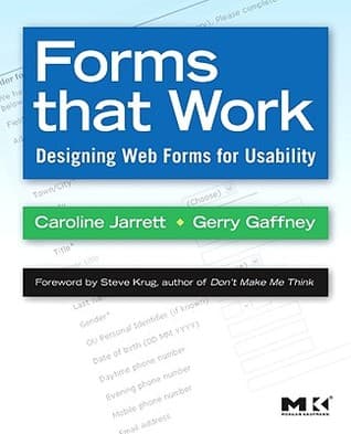 Forms That Work by Caroline Jarrett